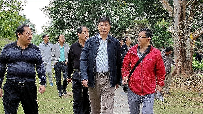 12月11日，西双版纳州珍贵用材林种质园