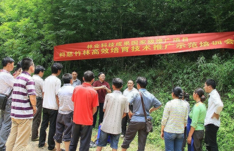 牛街上白水村培训现场