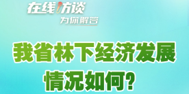 在线访谈丨我省林下经济发展情况如何？